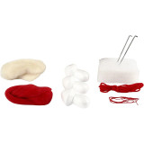 Mini Creative Kit - Christmas Toadstools on String