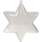 Clear Plastic Stars