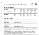 Round & V Neck Waistcoats in Stylecraft Chromatic DK (10118) - PDF