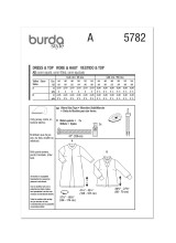 Box Pleat Dress & Tunic in Burda Misses' (5782)