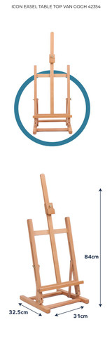 Icon Compact Easel - The Van Gogh