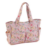 PVC Craft Bag - Birds on Bobbin