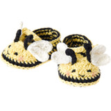 Ricorumi Crochet Kit: Baby Booties - Bees