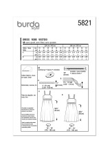 Strappy Square Neck Summer Dress in Burda Misses' (5821)