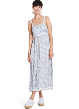 Strappy Square Neck Summer Dress in Burda Misses' (5821)