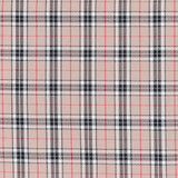 Polyviscose Check Beige - Per ¼ Metre