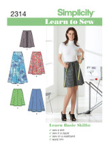 Learn-to-Sew Skirts in Simplicity Misses' (S2314)