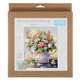 No Count Large Cross Stitch Kit - Bloom