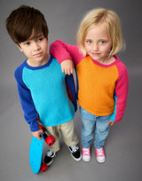 Short Board Sweater in Sirdar Snuggly Replay DK (2628) - PDF