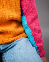 Short Board Sweater in Sirdar Snuggly Replay DK (2628) - PDF