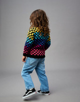 Speed Check Cardigan in Sirdar Snuggly Replay DK (2629) -PDF