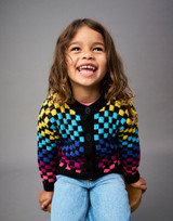 Speed Check Cardigan in Sirdar Snuggly Replay DK (2629) -PDF