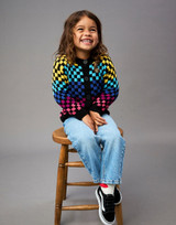 Speed Check Cardigan in Sirdar Snuggly Replay DK (2629) -PDF