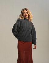 Windchill Roll Neck Sweater in Sirdar Loveful 100% Recycled Acrylic DK (10767) - PDF