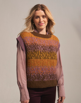Volcanic Vest in Sirdar Loveful 100% Recycled Acrylic DK (10772) - PDF