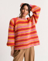Raglan Rib Sweater in Hayfield Spirit DK (10790) - PDF