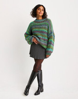 Semi-Precious Sweater in Sirdar Jewelspun w/Wool Chunky (10800) - PDF