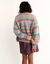 Healing Crystal Cardigan in Sirdar Jewelspun w/Wool Chunky (10801) - PDF