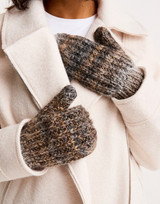 Marbled Hat & Mittens in Sirdar Jewelspun w/Wool Chunky (10808) - PDF