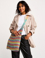 Rippled Mineral Bag in Sirdar Jewelspun w/Wool Chunky (10809) - PDF