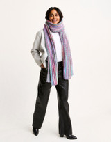 Rich Seam Crochet Scarf in Sirdar Jewelspun w/Wool Chunky (10811) - CROCHET - PDF
