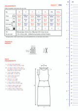 Sleek Sleeveless Maxi Dress in Sirdar Jewelspun Ombre Aran (10846) - PDF