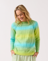 Round the Raglan Sweater in Sirdar Jewelspun Ombre Aran (10841) - PDF