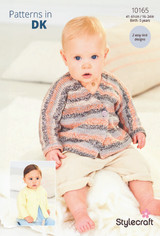 Cardigans in Stylecraft Bambino DK & Soft Baby Easy Stripes DK (10165) - PDF