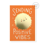 Greeting Card - Positive Vibes Greeting