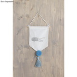 Fabric Banner (2pcs) - White
