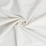 Product image for Linen Mix Metallic Pinstripe in Ivory - Per ½ Metre