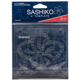 Product image for 4" Sashiko Template: Sakura (Cherry Blossom)
