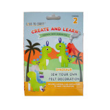 Product image for LTC Kids Sew Your Own Felt Decoration - Dinosaur