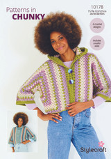 Crochet Sweater & Cardigan in Stylecraft Moorland & Softie Chunky (10178) - CROCHET - PDF