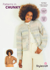 Cardigans in Stylecraft Moorland & Softie Chunky (10182) - PDF