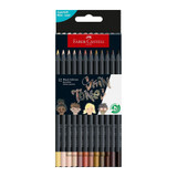 Faber Castell Black Edition Colour Pencils (12pcs) - Skin Tones