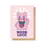 Image for Greeting Card - Good Luck Cat