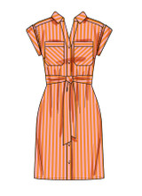 Denim Shirt Dress w/Variations in Simplicity Misses' (S3065)