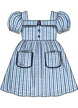 Toddler's Dress in Simplicity Kids (S3080)
