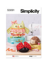 Plush Animals in Simplicity (S3091)
