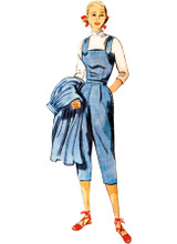1950's Misses' Two Piece Playsuit in Simplicity Vintage (S3115)
