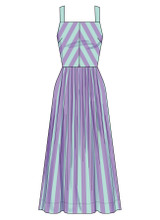 Pleated Skirt Dresses in Simplicity Misses' (S3131)