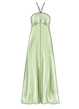 Halter Dresses in Simplicity Misses' (S3133)