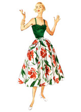 1950's Misses' One Piece Bathing Suit & Skirt in Simplicity Vintage (S3151)