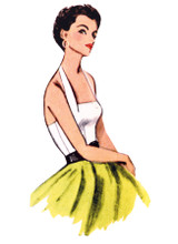 1950's Misses' Halter & Strapless Bodice in Simplicity Vintage (S3152)