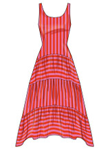 Flounce Tank Dresses in Simplicity Misses' (S3129)