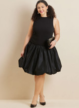 Bubble Dresses in Simplicity Misses' (S3132)