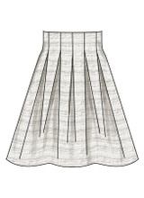 Pleated Skirt w/Belt in Simplicity Misses' (S3139)