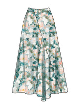 Godet Skirt in Simplicity Misses' (S3138)