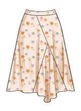 Godet Skirt in Simplicity Misses' (S3138)